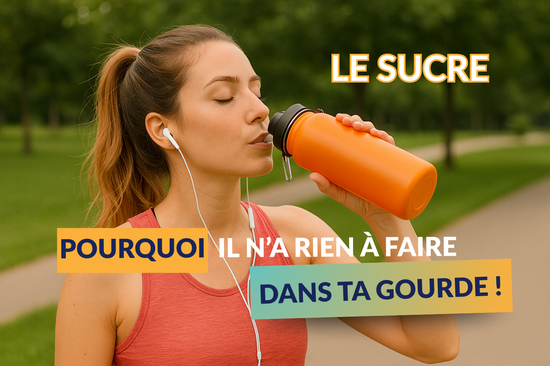 Le sucre, cet intrus déguisé en allié : pourquoi il n’a rien à faire dans ta gourde