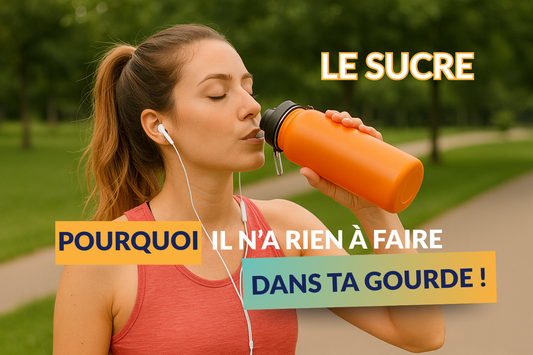 Le sucre, cet intrus déguisé en allié : pourquoi il n’a rien à faire dans ta gourde