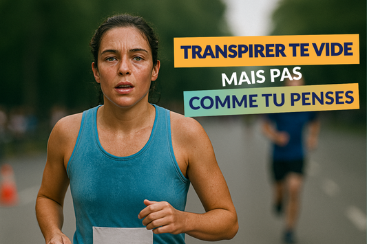 Pourquoi transpirer te vide… mais pas comme tu crois
