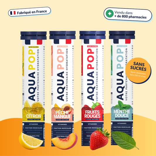 AQUAPOP - Hydratation sans sucres