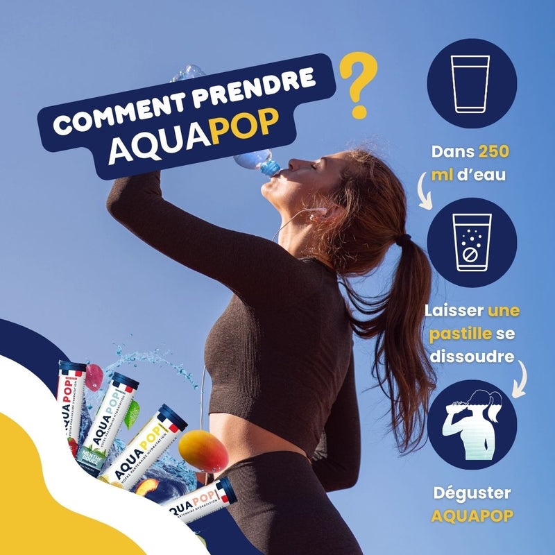 AQUAPOP - Hydratation sans sucres