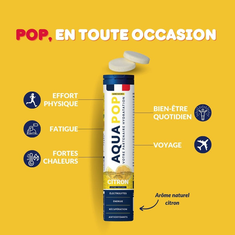 AQUAPOP - Hydratation sans sucres