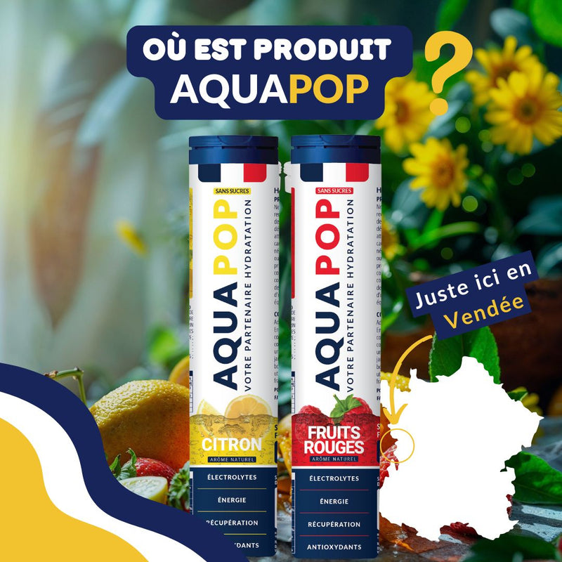 AQUAPOP - Hydratation sans sucres